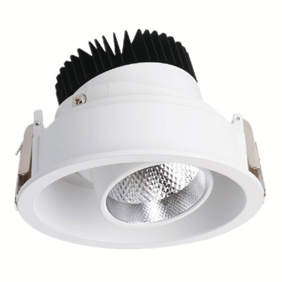 4.5in 12/18W, 5.71in 30WLED COB Ceiling Light - Flush Mount LED Downlight-1600LM-24°Light speed angle 4.5in 12/18W, 5.71in 30WLED COB Ceiling Light - Flush Mount LED Downlight-1600LM-24°Light speed angle